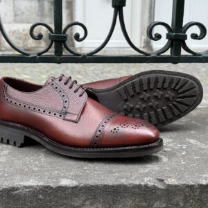 Loake Derby Commando Brown Grain