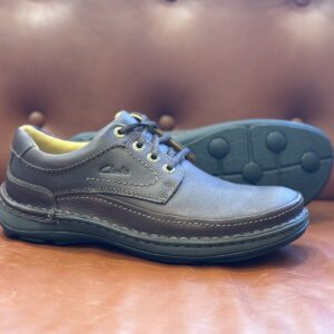 Clarks Nature Three Mahogany Leather