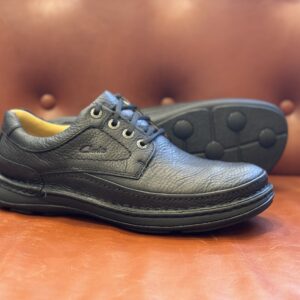 Clarks Nature Three Black Leather