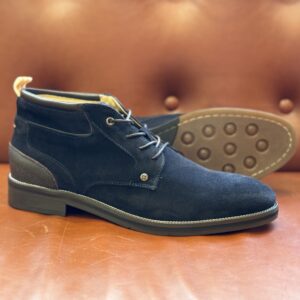 Berkelmans Silesia Navy Marino Suede