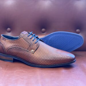 Berkelmans Oulton Cognac 3D Print Calf