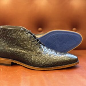 Rehab Footwear Barry Croco Black 421