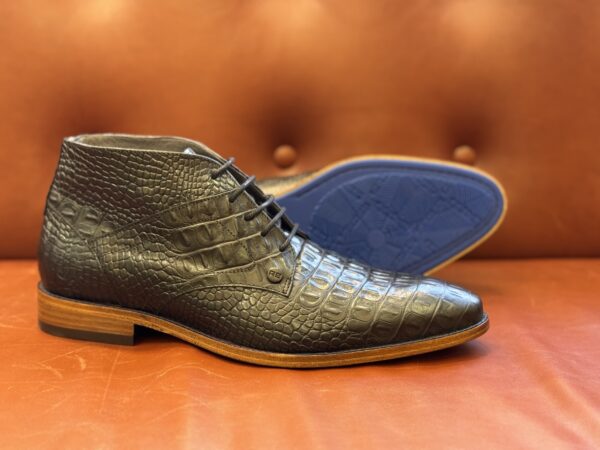 Rehab Footwear Barry Croco Black 421