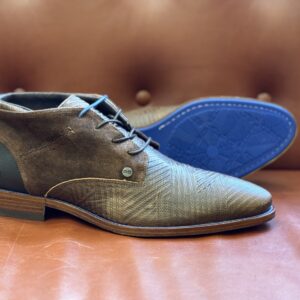 Rehab Footwear Salvador Zig Zag Brown 4000