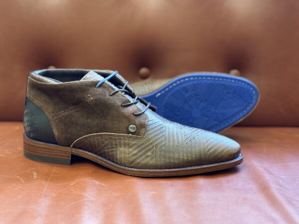 Rehab Footwear Salvador Zig Zag Brown 4000