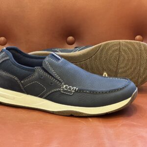 Clarks Sailview Step Navy Nubuck