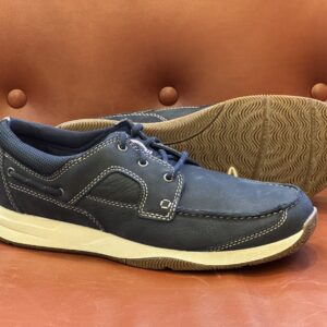 Clarks Sailview Lace Navy Nubuck