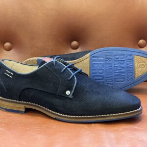 Berkelmans Posadas Navy Suede P1019