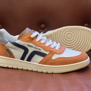 Kamo Gutsu Campo 048 Arancio Denim