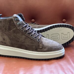 Rehab Footwear Rehab Rafa Suede 4800 Dark Brown