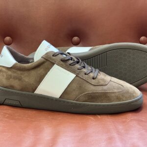 Rehab Footwear Zack 4000 Brown Suede Leather